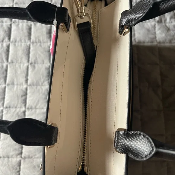 Kate Spade New York Staci Medium Saffiano Leather Satchel Purse - Picture 7 of 11